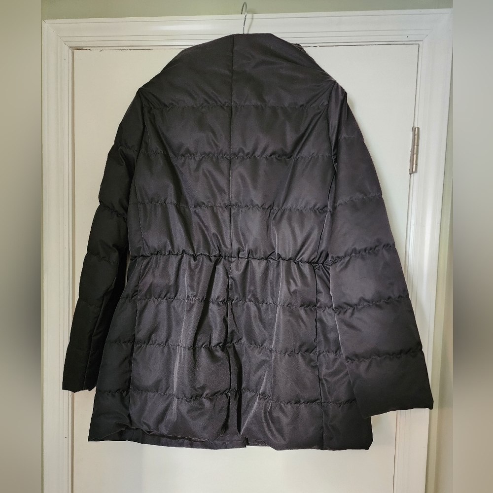 Kate Spade womens down filled black puffer coat size large - Picture 5 of 16